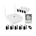 Zebronics 4 IP Camera WiFi CCTV Kit