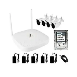 Zebronics 4 IP Camera WiFi CCTV Kit