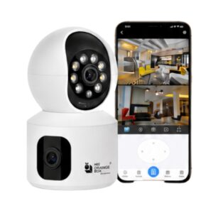 Mini WiFi PT Dual Lens Camera